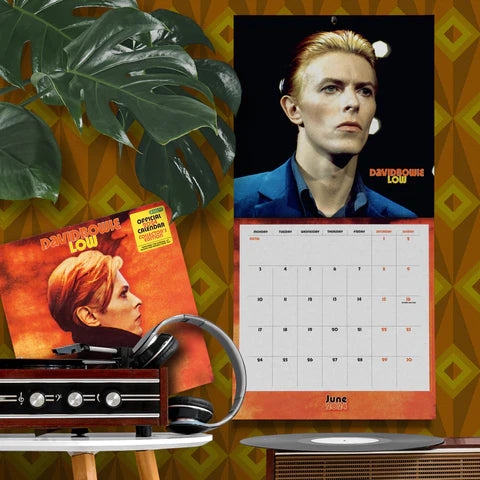 2024 David Bowie Collector's Edition Record Sleeve - Square Wall Calendar  SOLD OUT