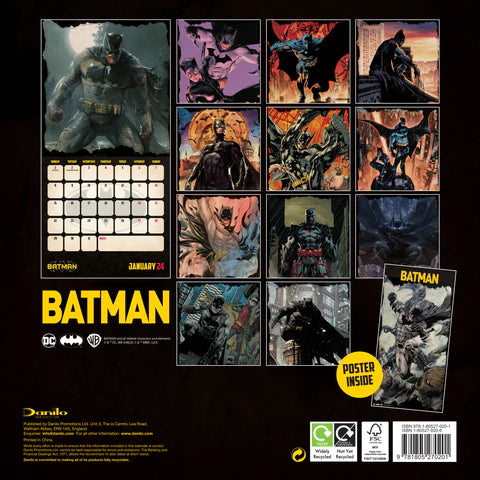 2024 Batman Comics - Square Wall Calendar  SOLD OUT