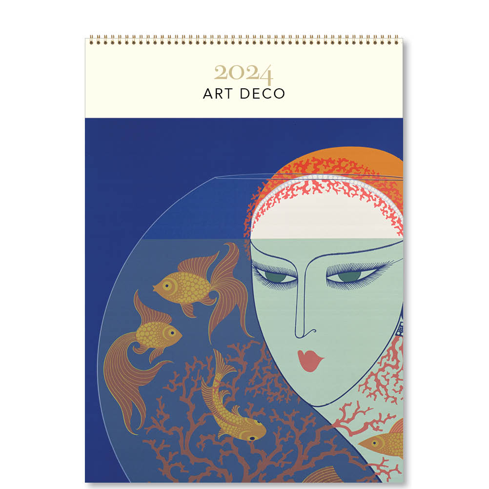 2024 Art Deco Deluxe Wall Calendar Art Calendars