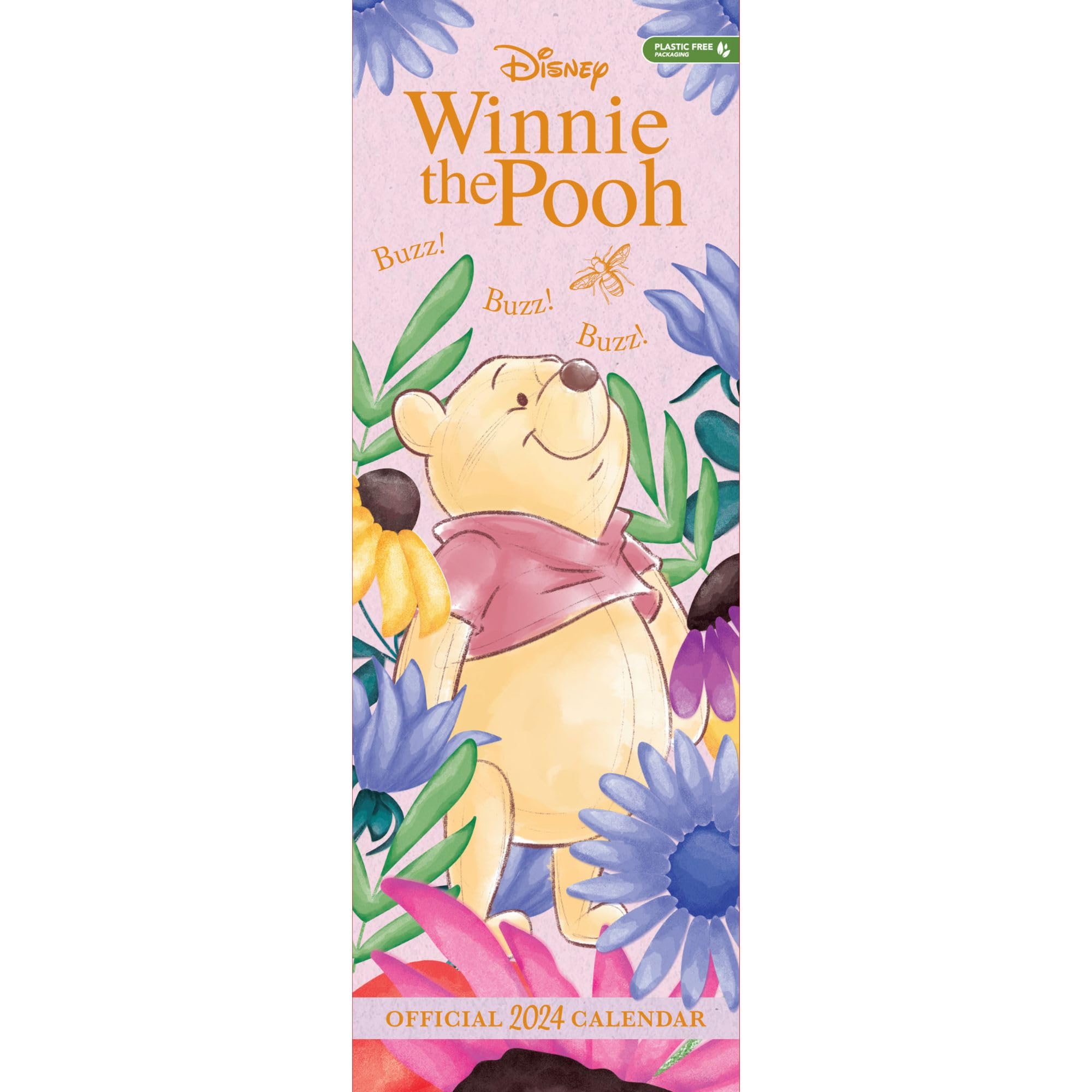 2024 Winnie The Pooh - Slim Wall Calendar  SOLD OUT