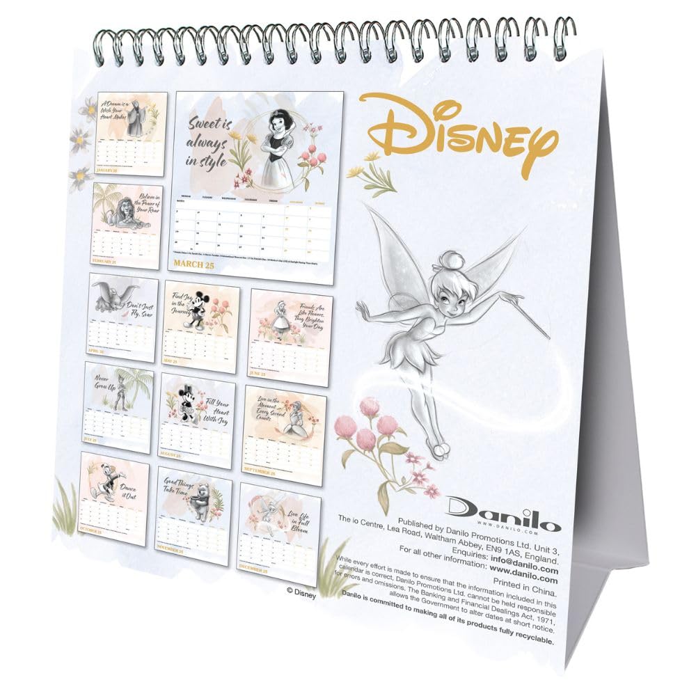 2025 Disney Heritage - Desk Easel Calendar