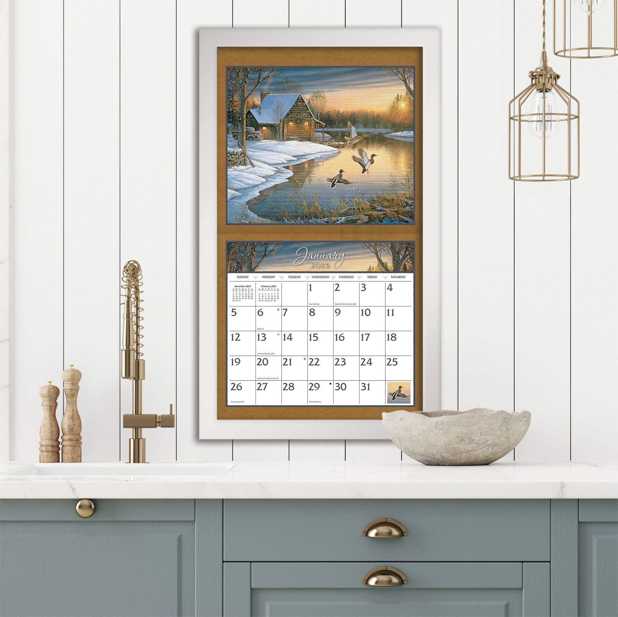 2025 LANG Meadowland By Sam Timm - Deluxe Wall Calendar