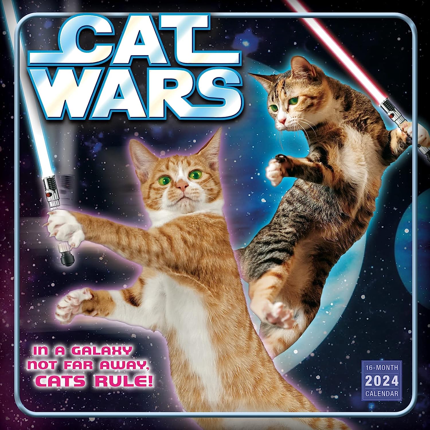 2024 Cat Wars - Square Wall Calendar  SOLD OUT