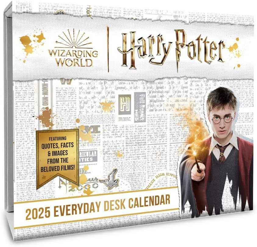 2025 Harry Potter - Daily Boxed Page-A-Day Calendar