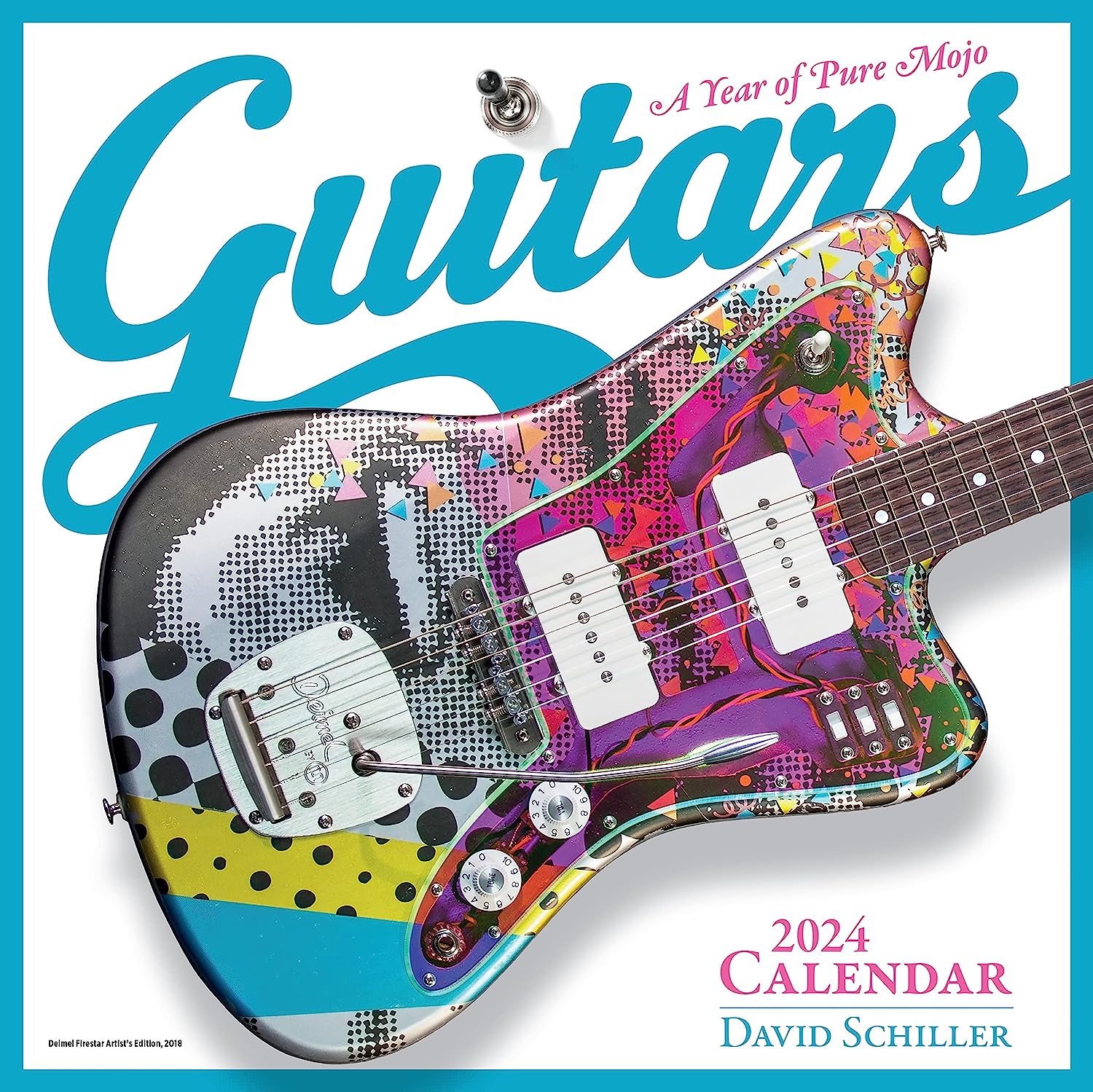 2024 Guitars - Square Wall Calendar  SOLD OUT