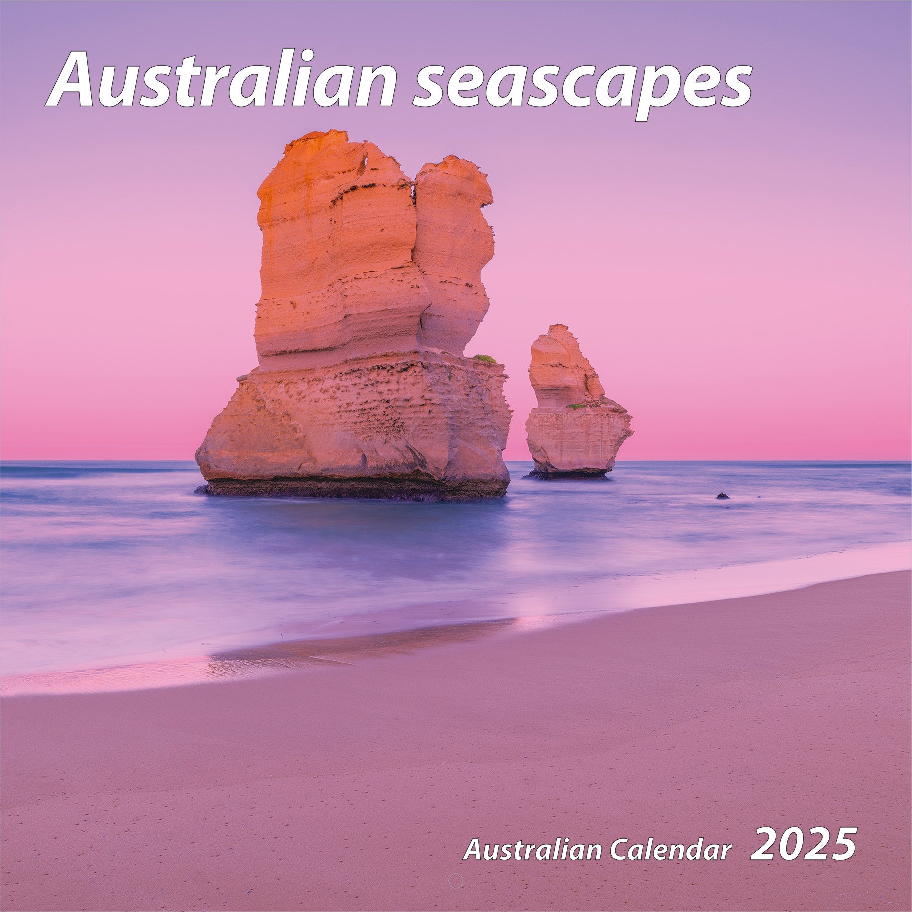 2025 Australian Seascapes - Square Wall Calendar