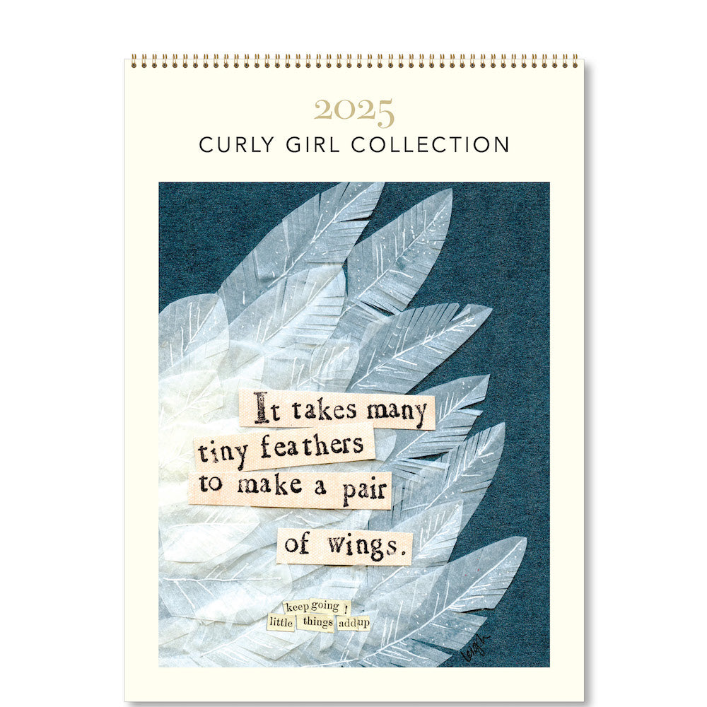 2025 Curly Girl Collection - Deluxe Wall Calendar