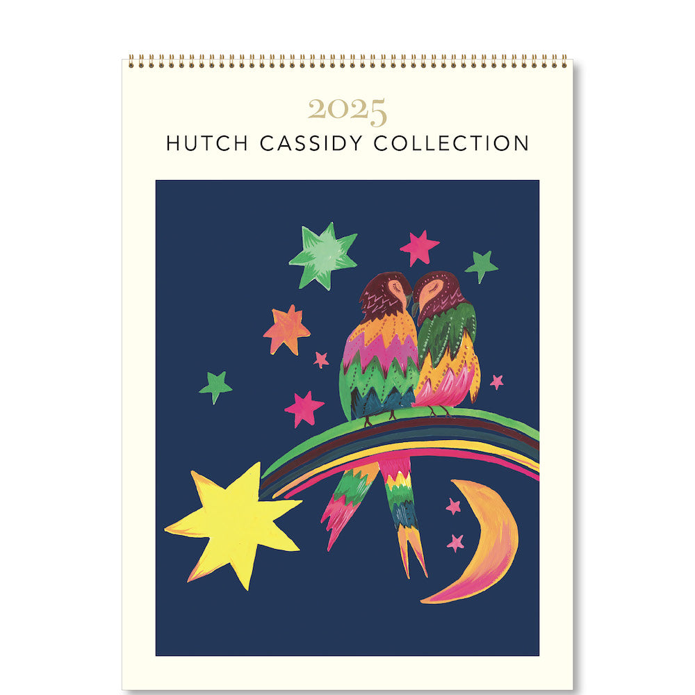 2025 Hutch Cassidy Collection - Deluxe Wall Calendar