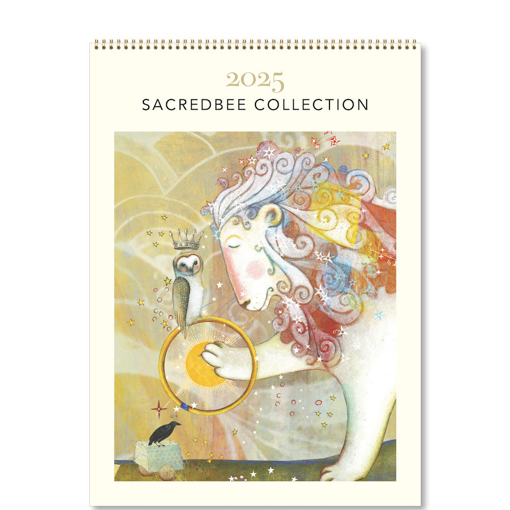 2025 Sacredbee Collection - Deluxe Wall Calendar