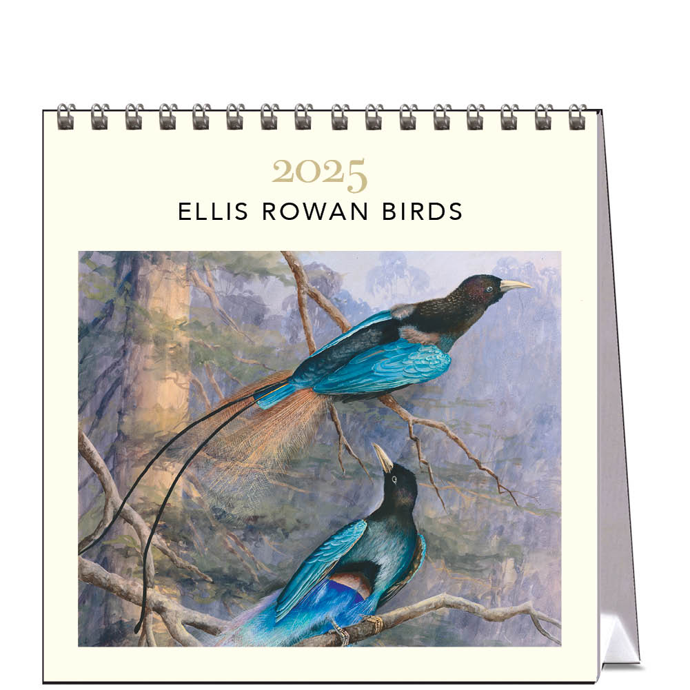 2025 Ellis Rowan Birds - Desk Easel Calendar