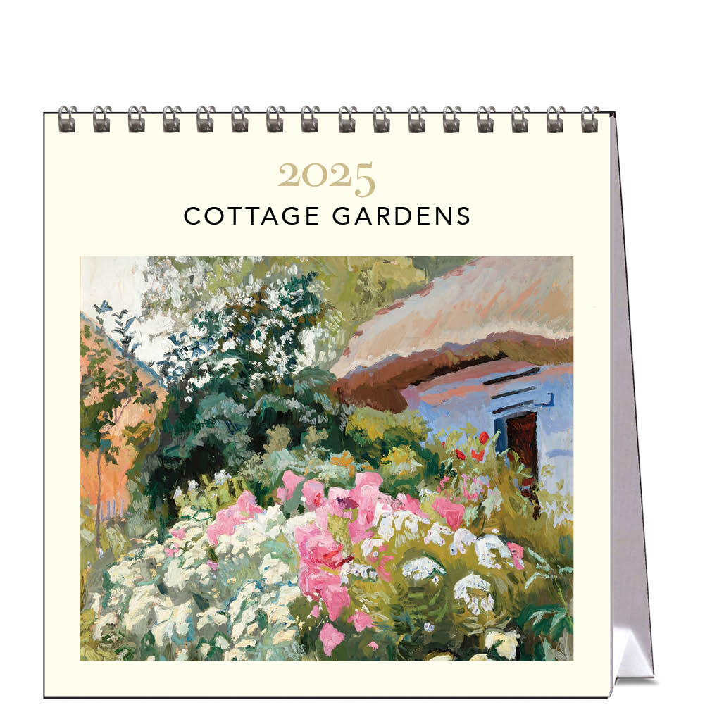 2025 Cottage Gardens - Desk Easel Calendar