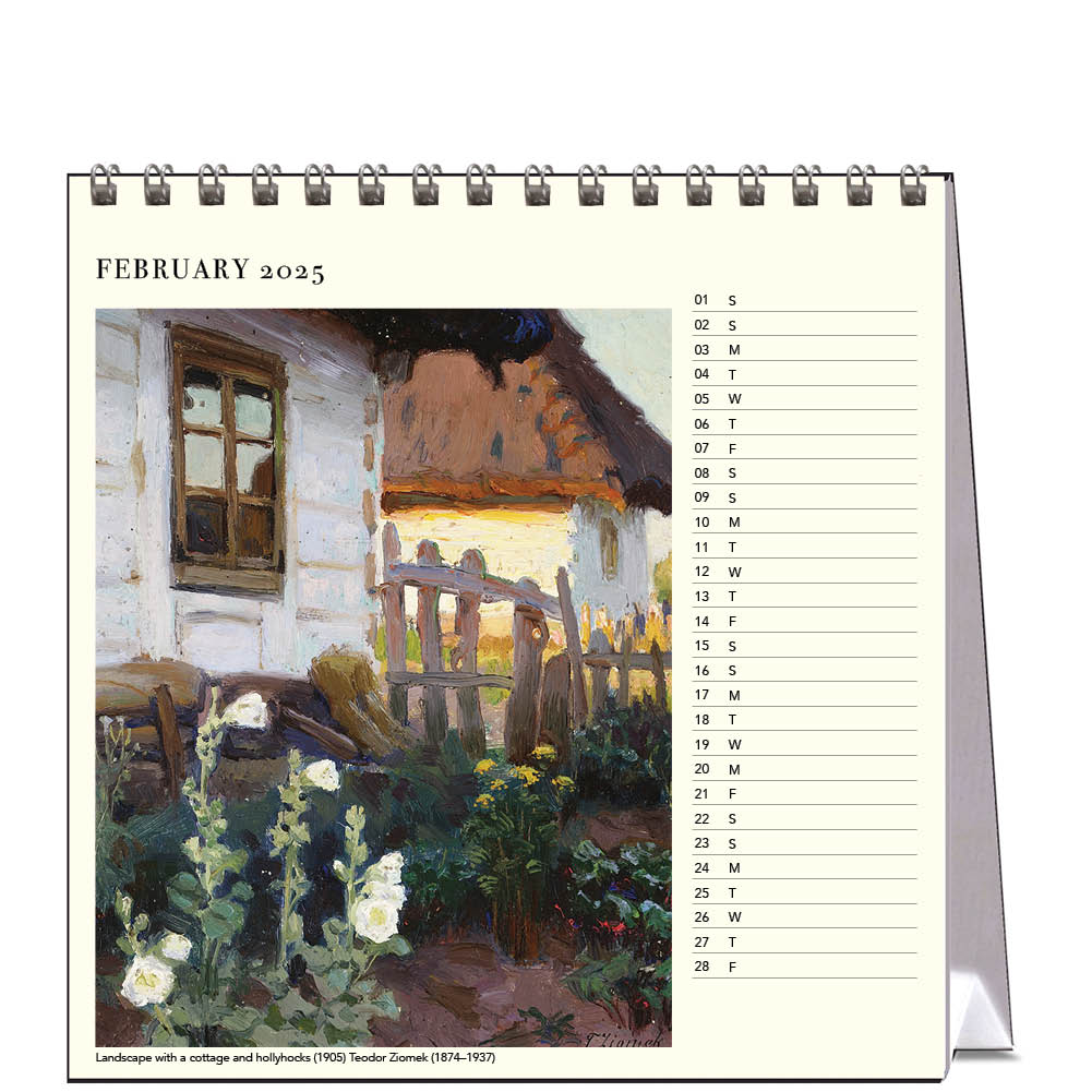 2025 Cottage Gardens - Desk Easel Calendar