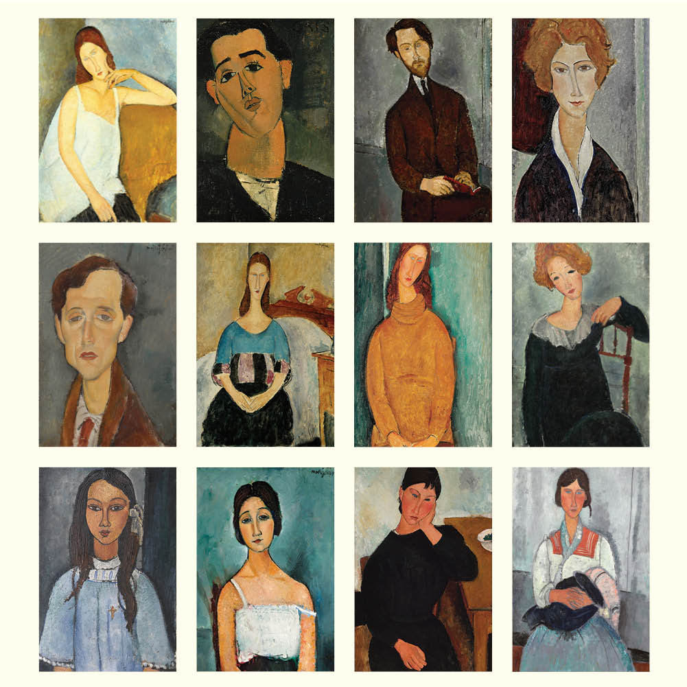 2025 Modigliani - Deluxe Wall Calendar