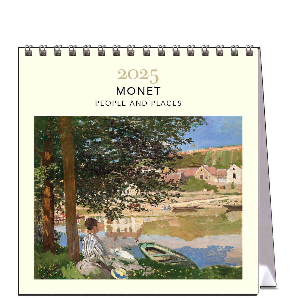 2025 Monet People and Places - Desk Easel Calendar