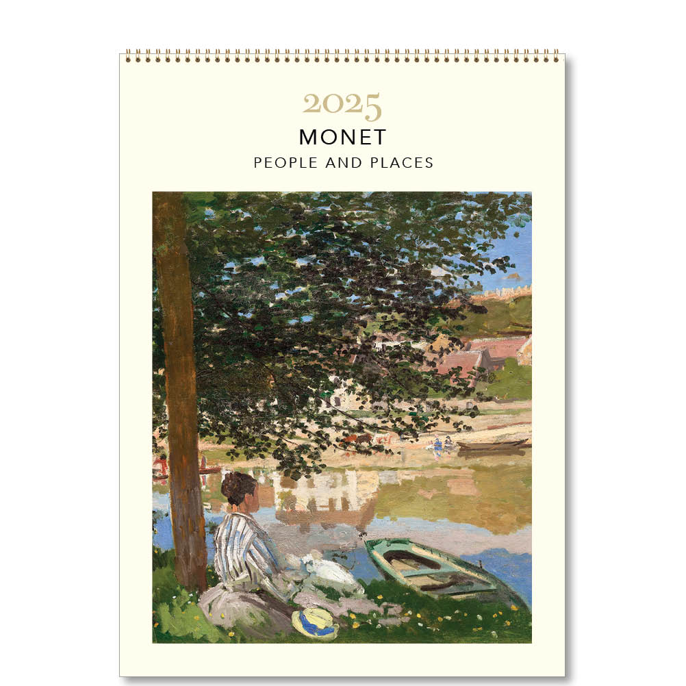 2025 Monet People and Places - Deluxe Wall Calendar