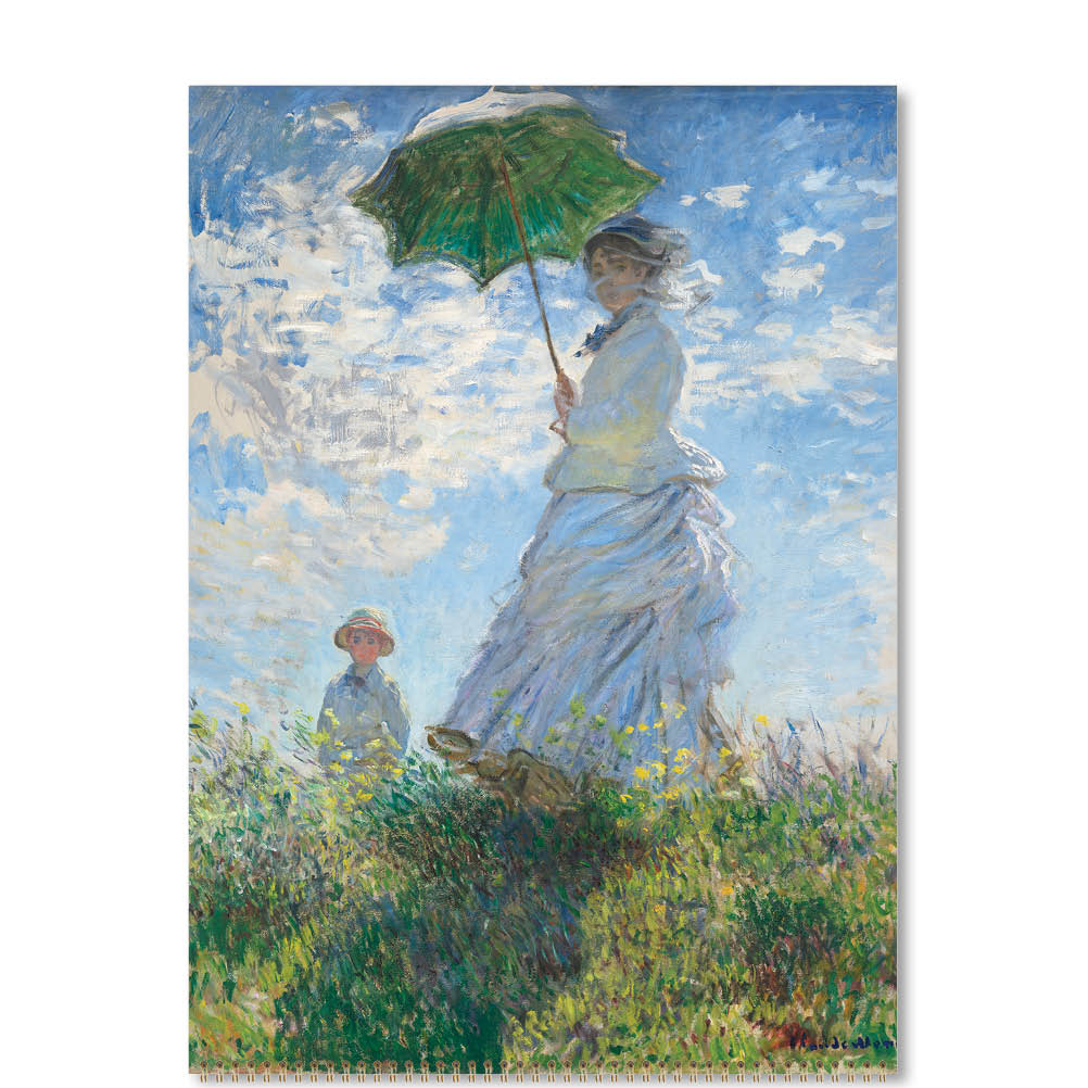 2025 Monet People and Places - Deluxe Wall Calendar