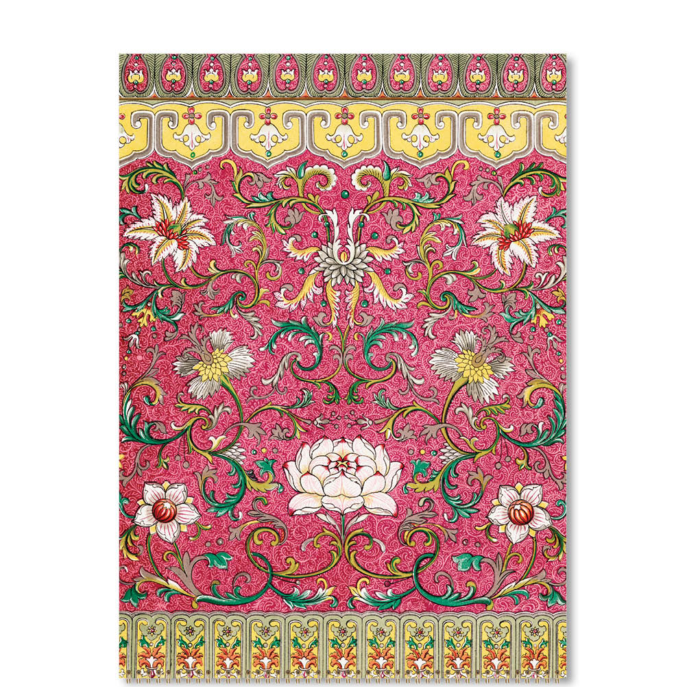 2025 Oriental Patterns Owen Jones - Deluxe Wall Calendar