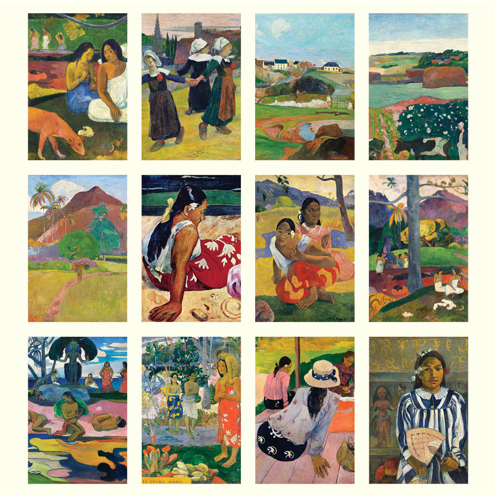 2025 Paul Gauguin - Deluxe Wall Calendar