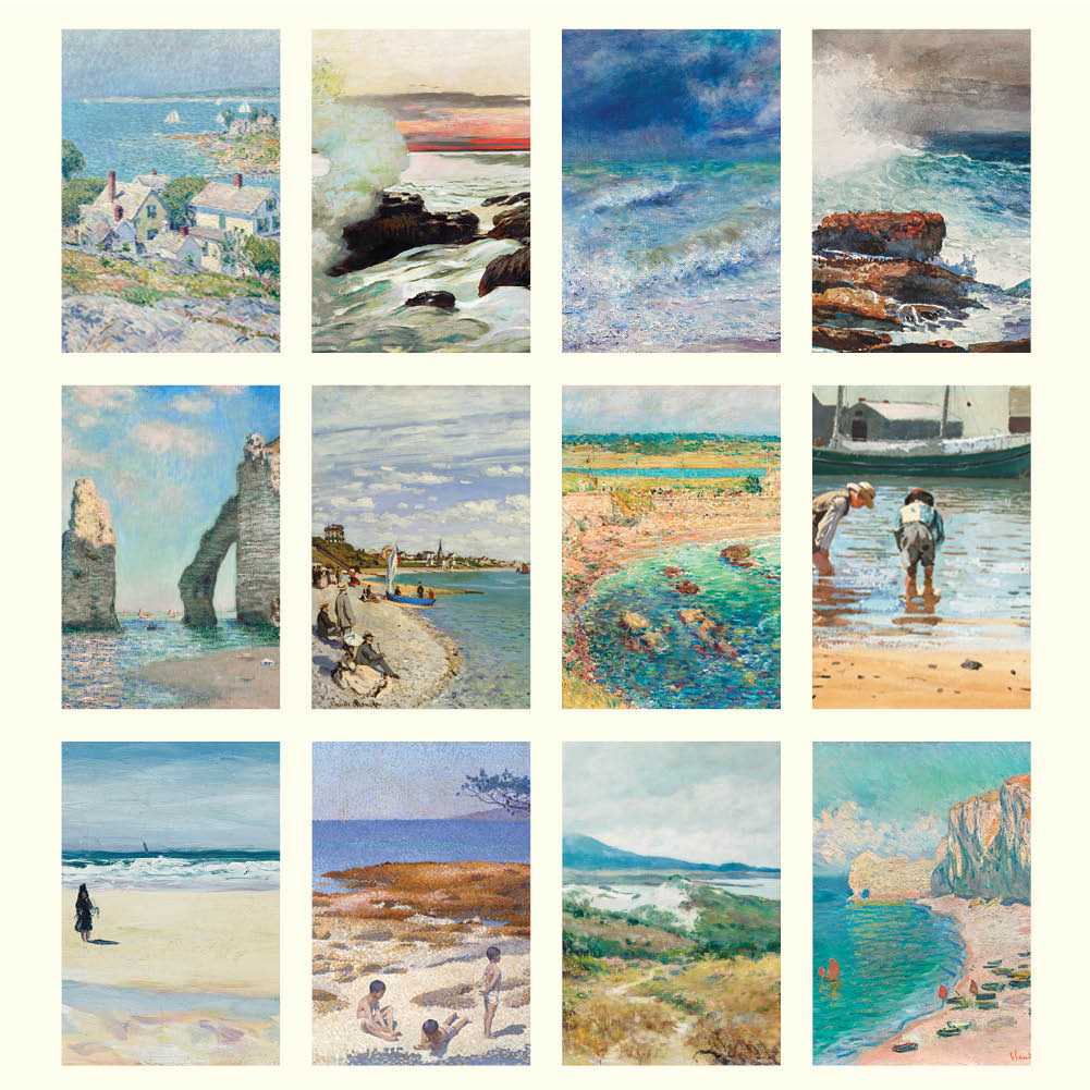 2025 Seascapes - Deluxe Wall Calendar