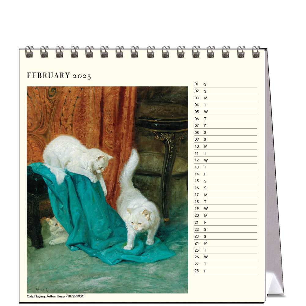 Bad Cat Calendar 2025 The Artful