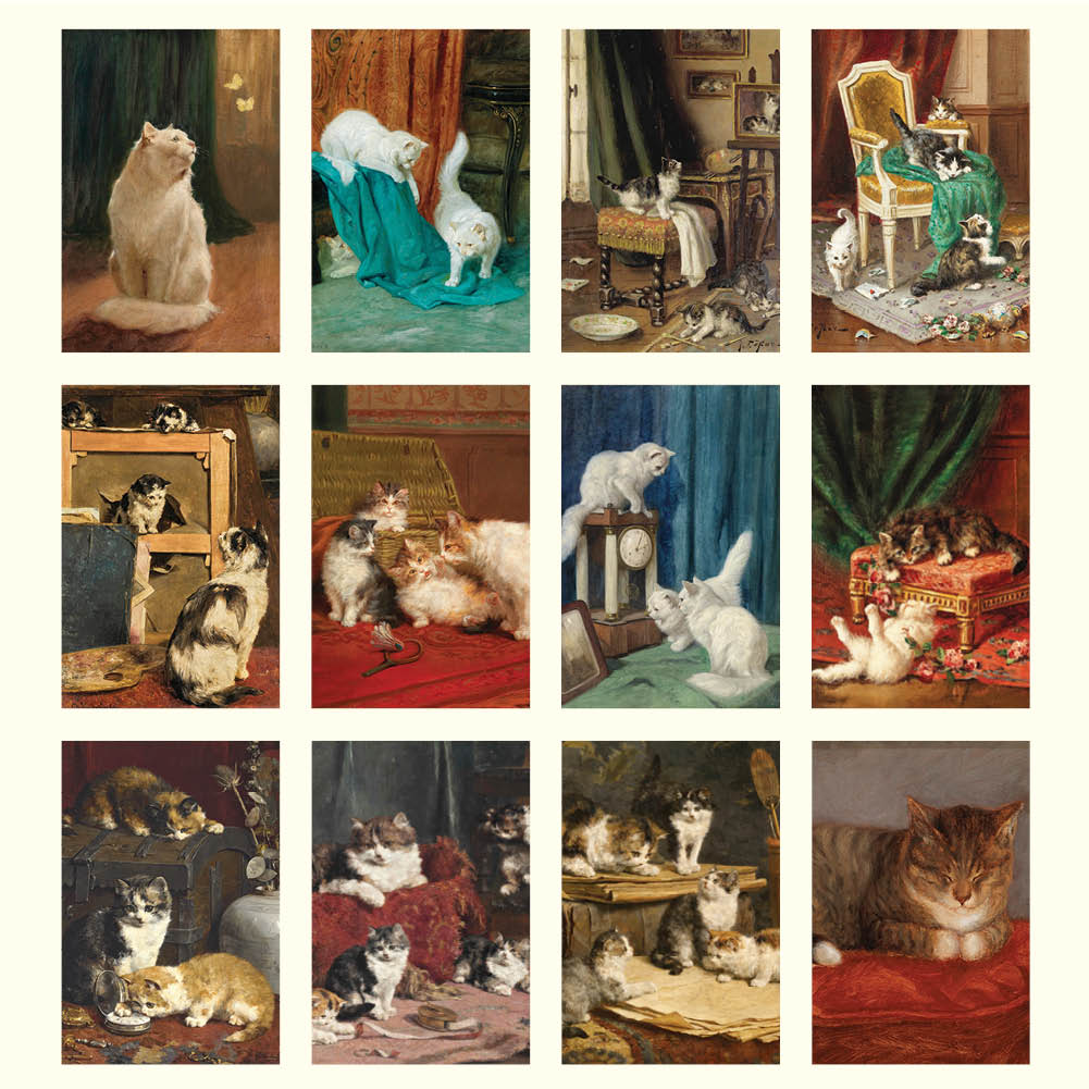 2025 The Artful Cat - Deluxe Wall Calendar