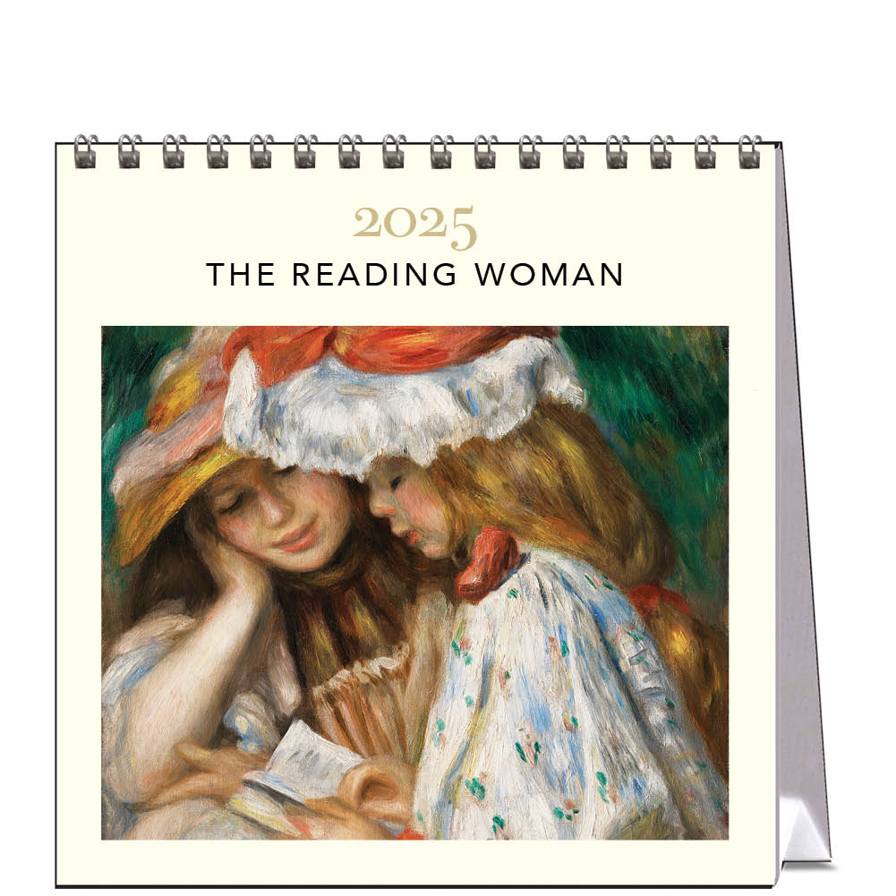 2025 The Reading Woman - Desk Easel Calendar