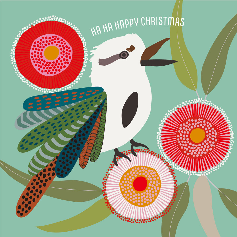 RSPCA - Kookaburra - 10 Charity Christmas Cards Pack