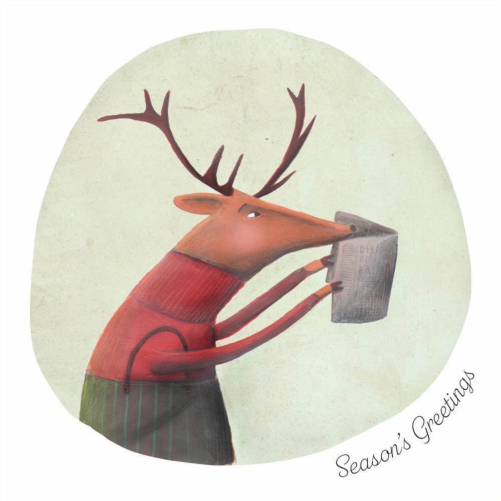 BCNA - Reindeer - 10 Charity Christmas Cards Pack