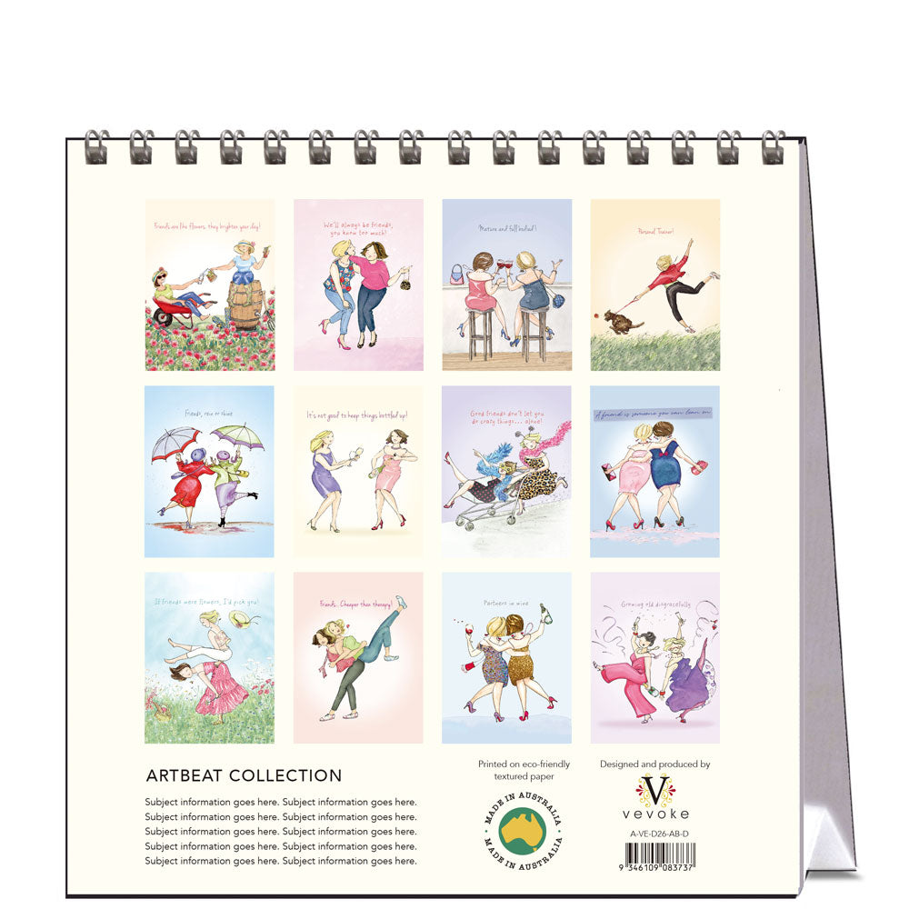 2026 Artbeat - Desk Easel Calendar