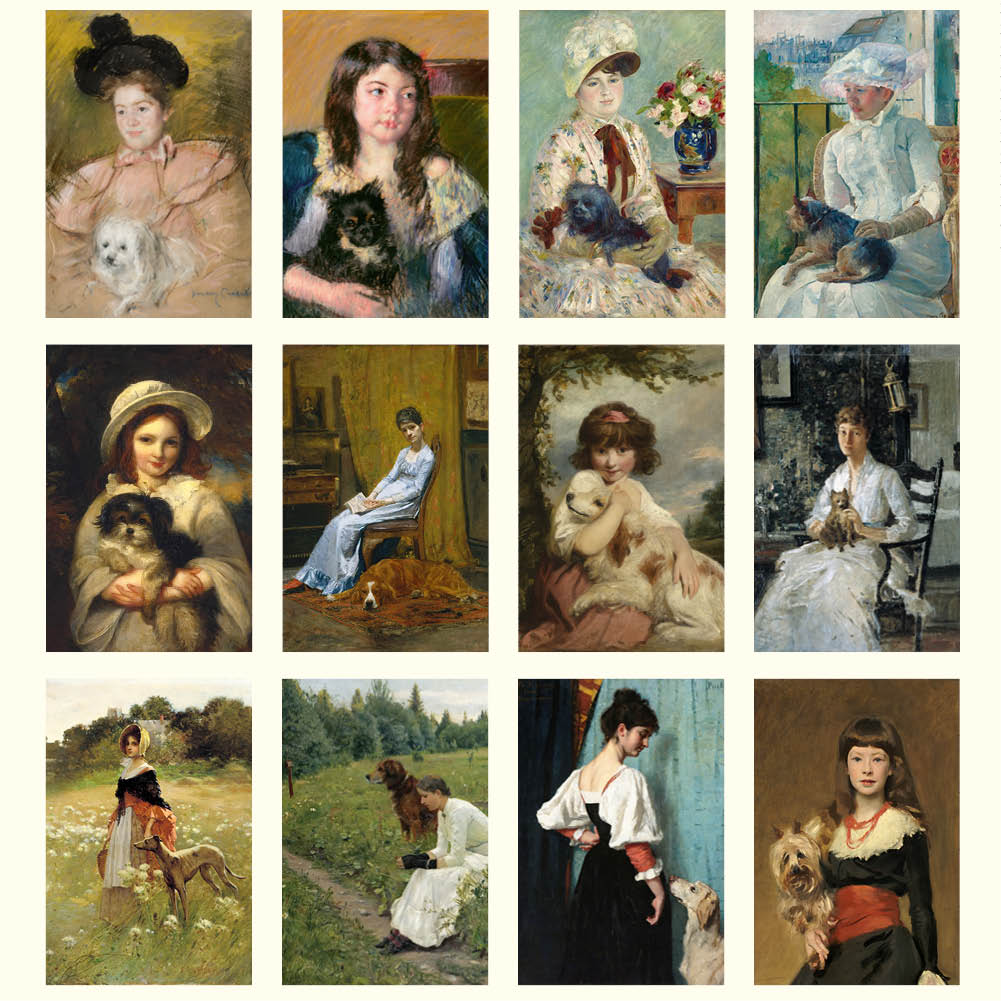 2026 Women with Dogs - Deluxe Wall Calendar