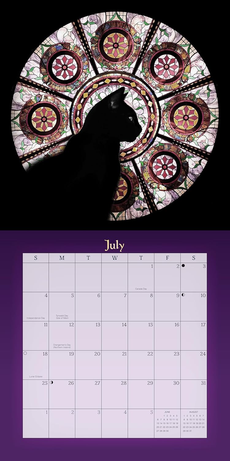 2027 Llewellyn's Magical Mystical Cats - Square Wall Calendar