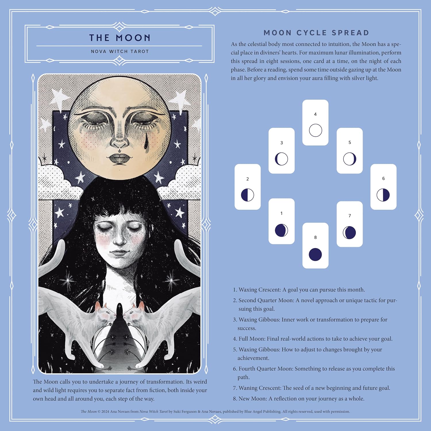 2027 Llewellyn's Tarot - Square Wall Calendar