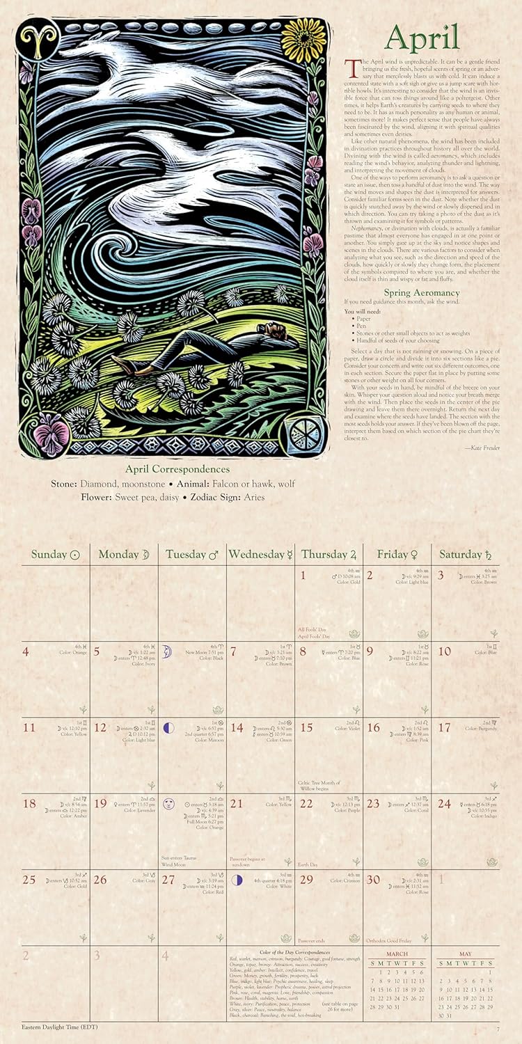 2027 Llewellyn's Witches' - Square Wall Calendar
