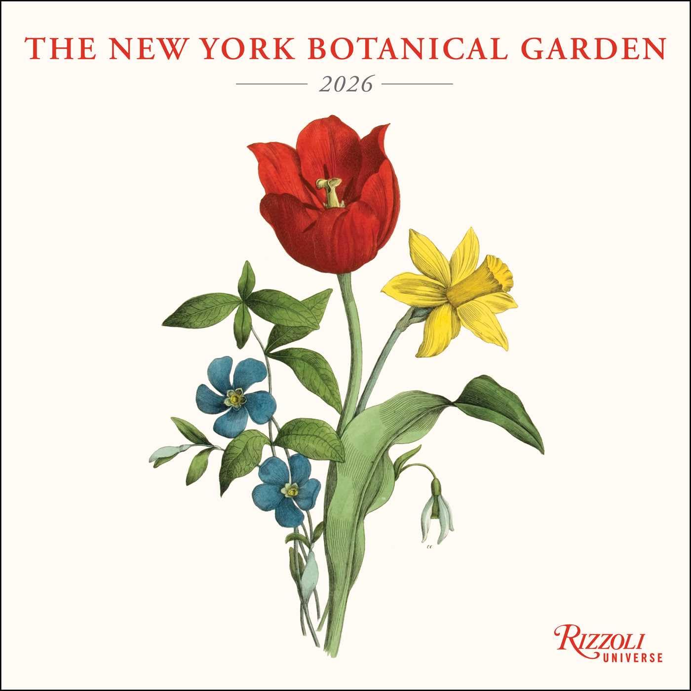 2026 New York Botanical Garden - Square Wall Calendar