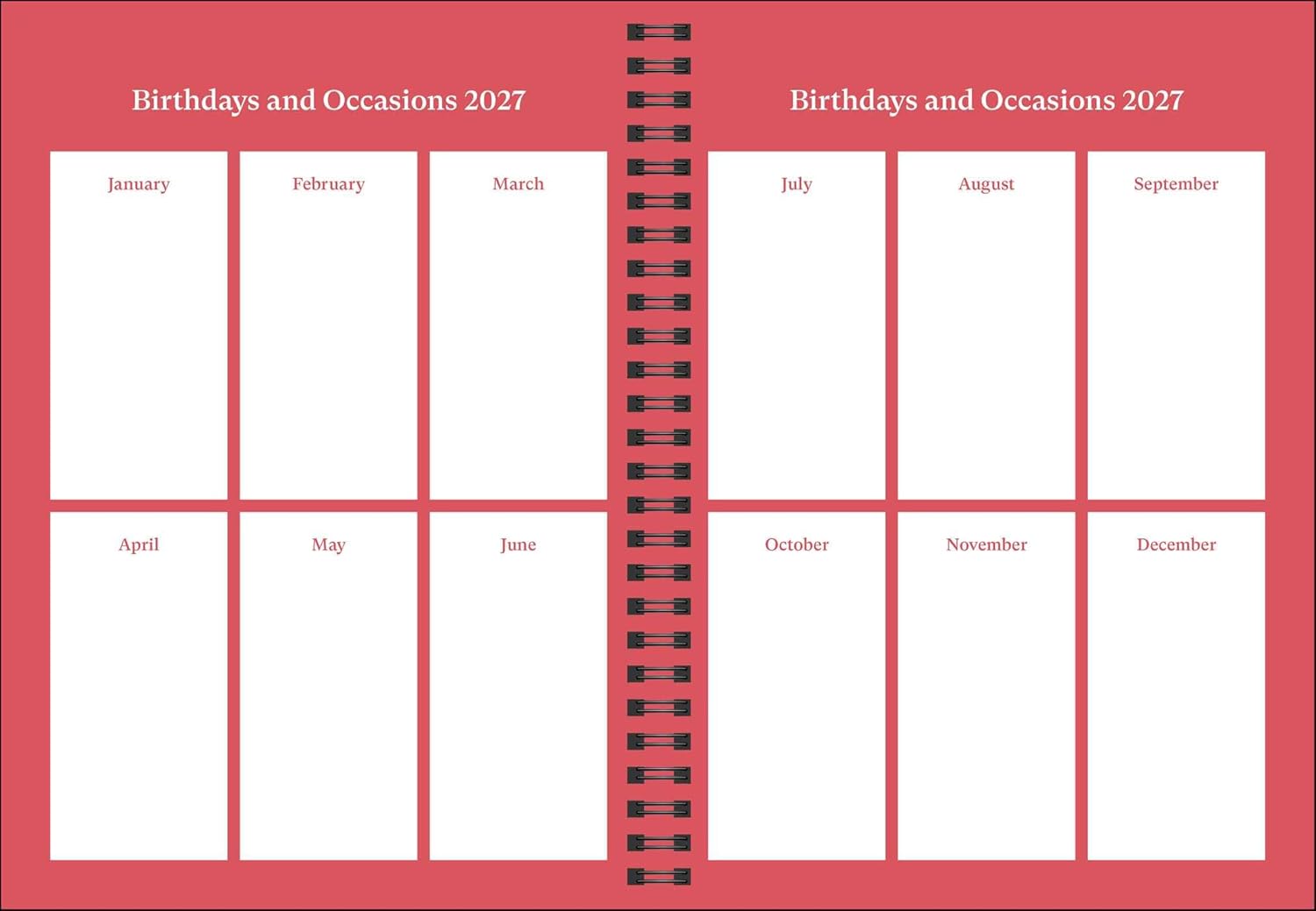 2027 New York Botanical Garden - Weekly and Monthly Diary/Planner