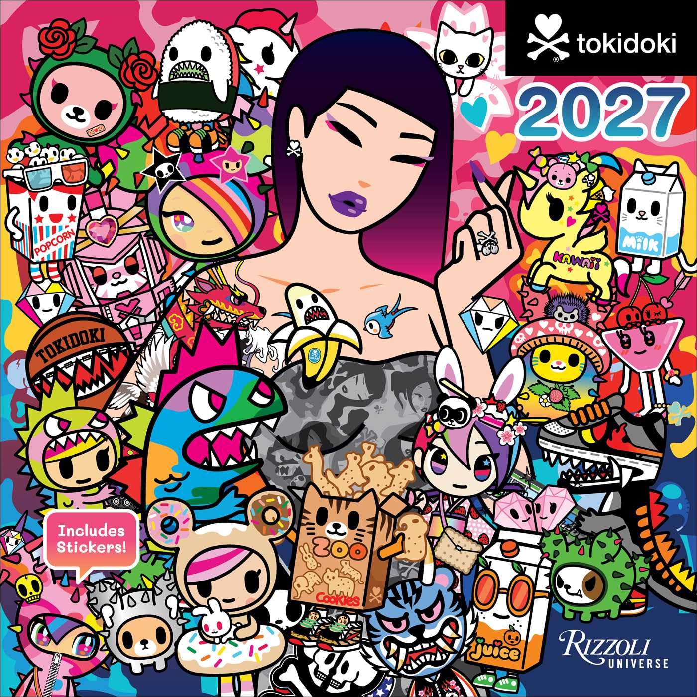 2027 Tokidoki - Square Wall Calendar
