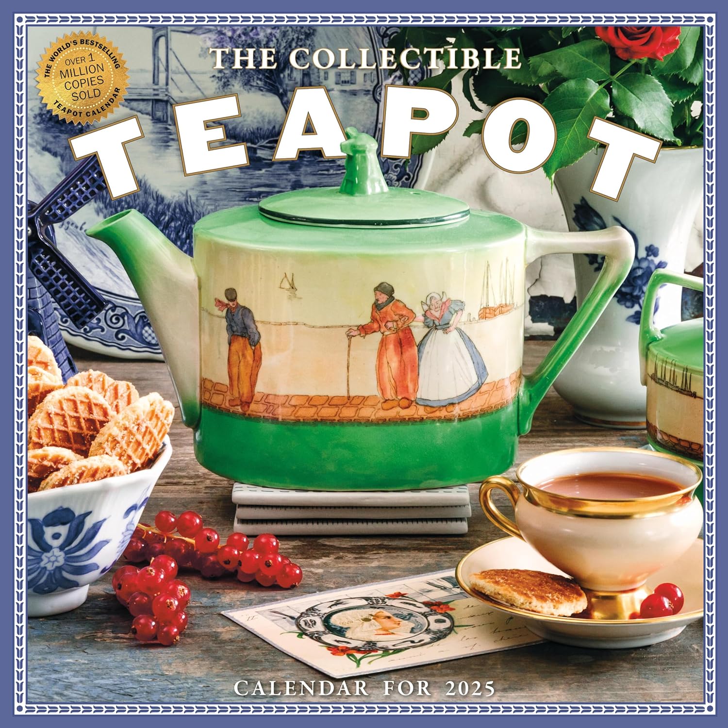 2025 The Collectible Teapot - Square Wall Calendar