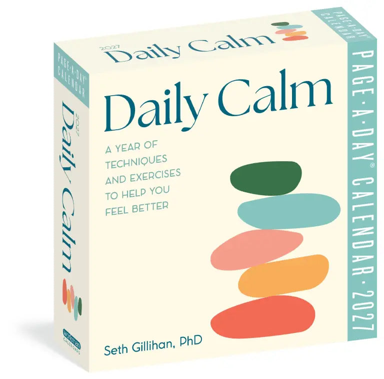 2027 Daily Calm - Daily Boxed Page-A-Day Calendar