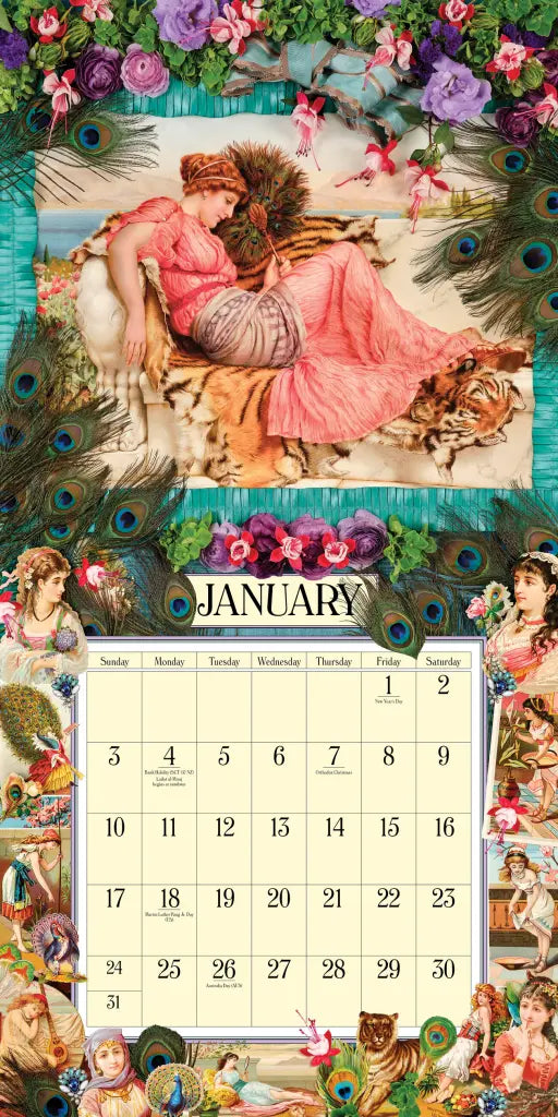 2027 Cynthia Hart's Victoriana - Square Wall Calendar