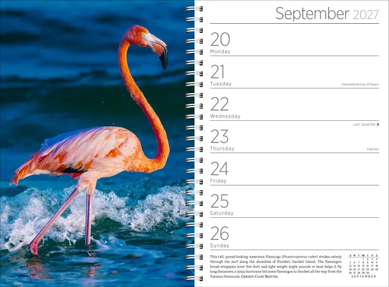 2027 Audubon Engagement - Weekly Diary/Planner