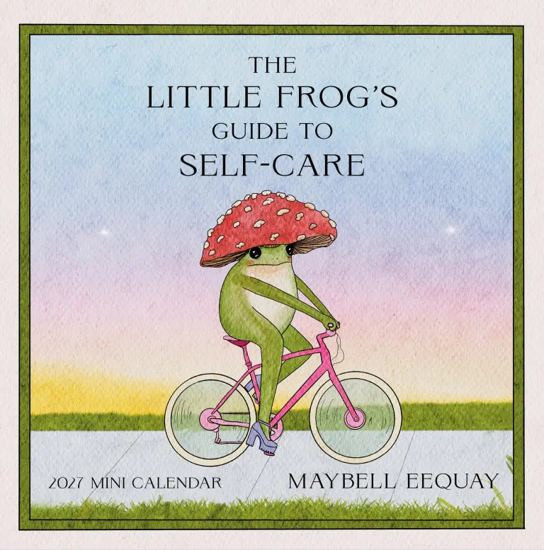 2027 Little Frog's Guide to Self-Care - Mini Wall Calendar