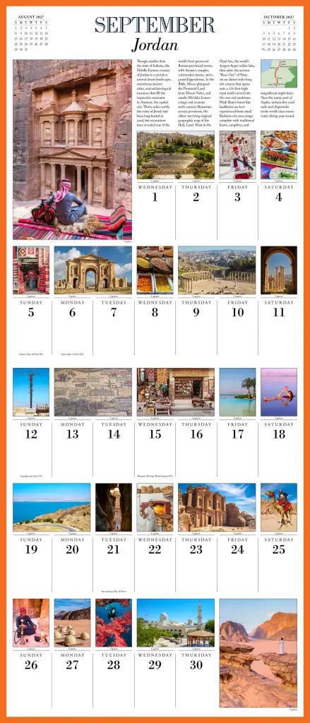 2027 1,000 Places to See Before You Die Picture-A-Day - Deluxe Wall Calendar