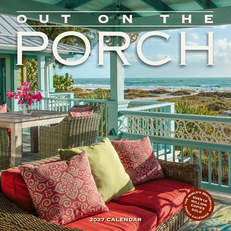 2027 Out on the Porch - Square Wall Calendar