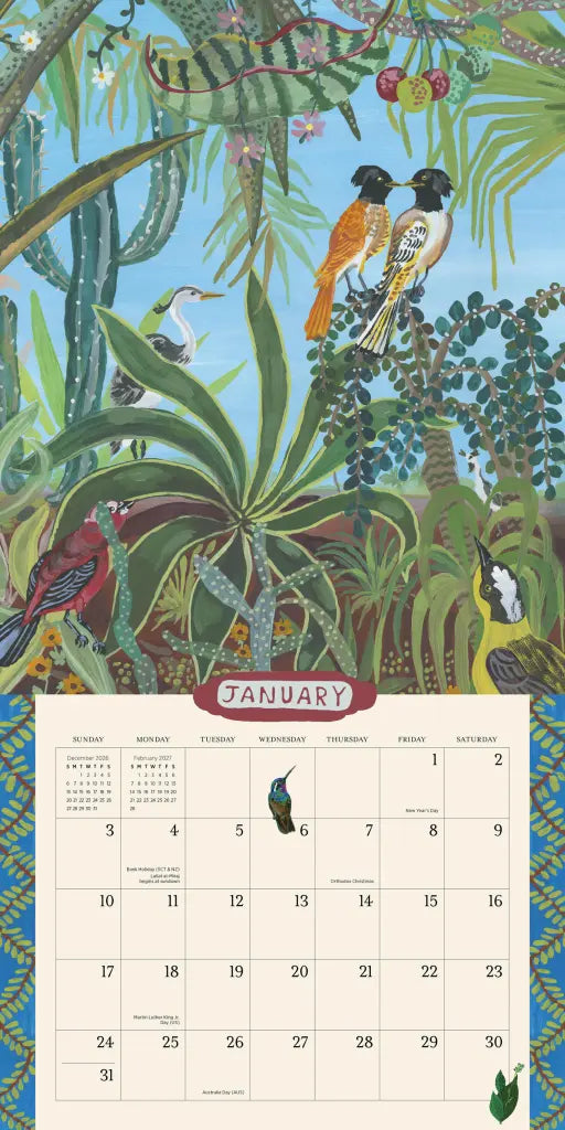 2027 World of Nathalie Lété - Square Wall Calendar
