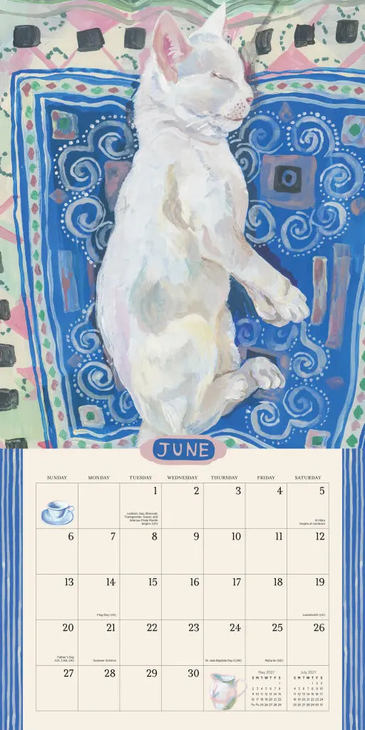 2027 World of Nathalie Lété - Square Wall Calendar