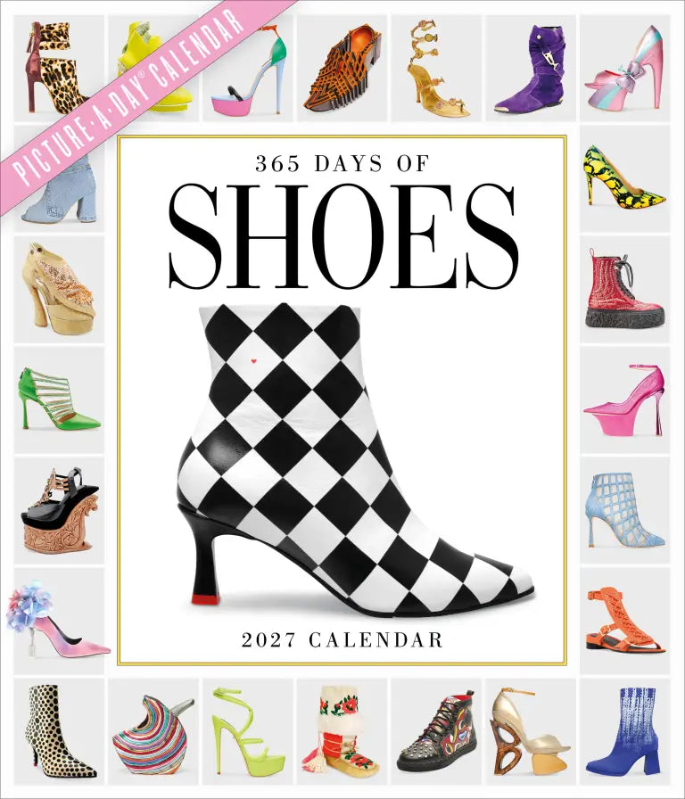 2027 365 Days of Shoes Picture-A-Day - Deluxe Wall Calendar