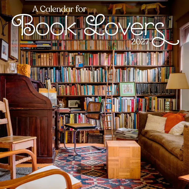 2027 Calendar for Book Lovers - Square Wall Calendar