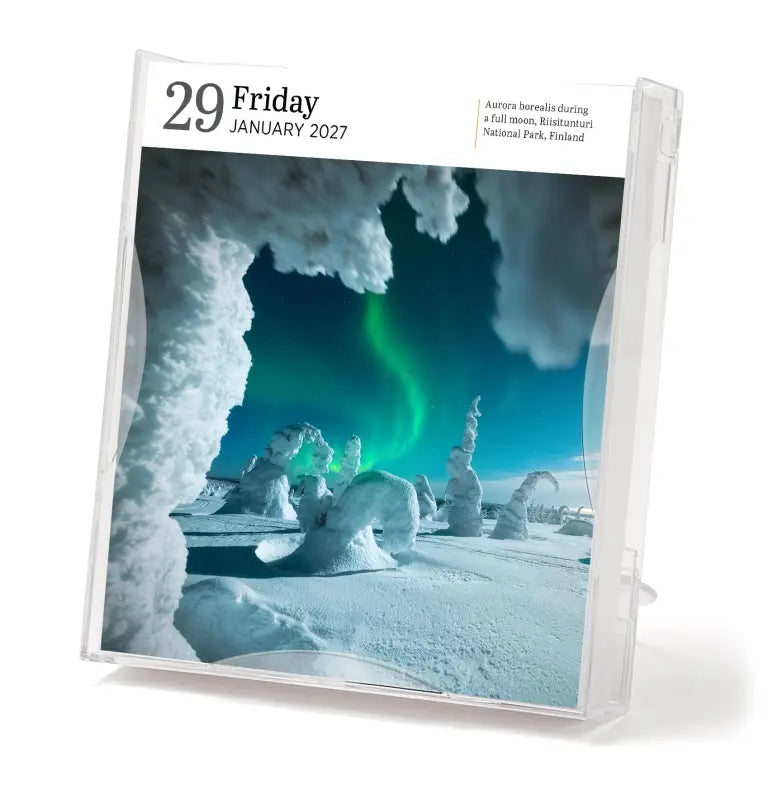 2027 Audubon Nature Gallery - Daily Boxed Page-A-Day Calendar