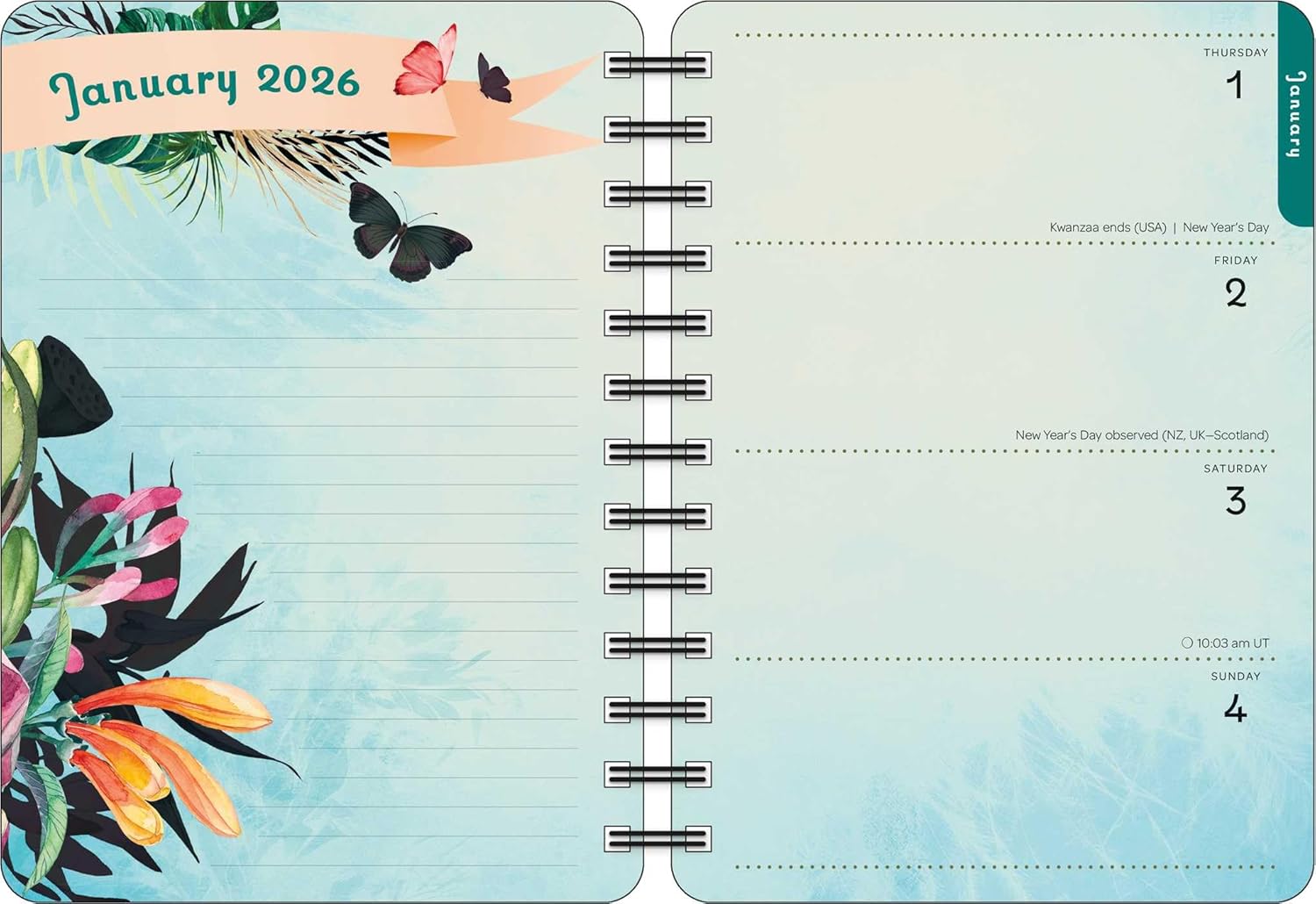 2026 For the Love of Frida - Monthly & Weekly Diary/Planner