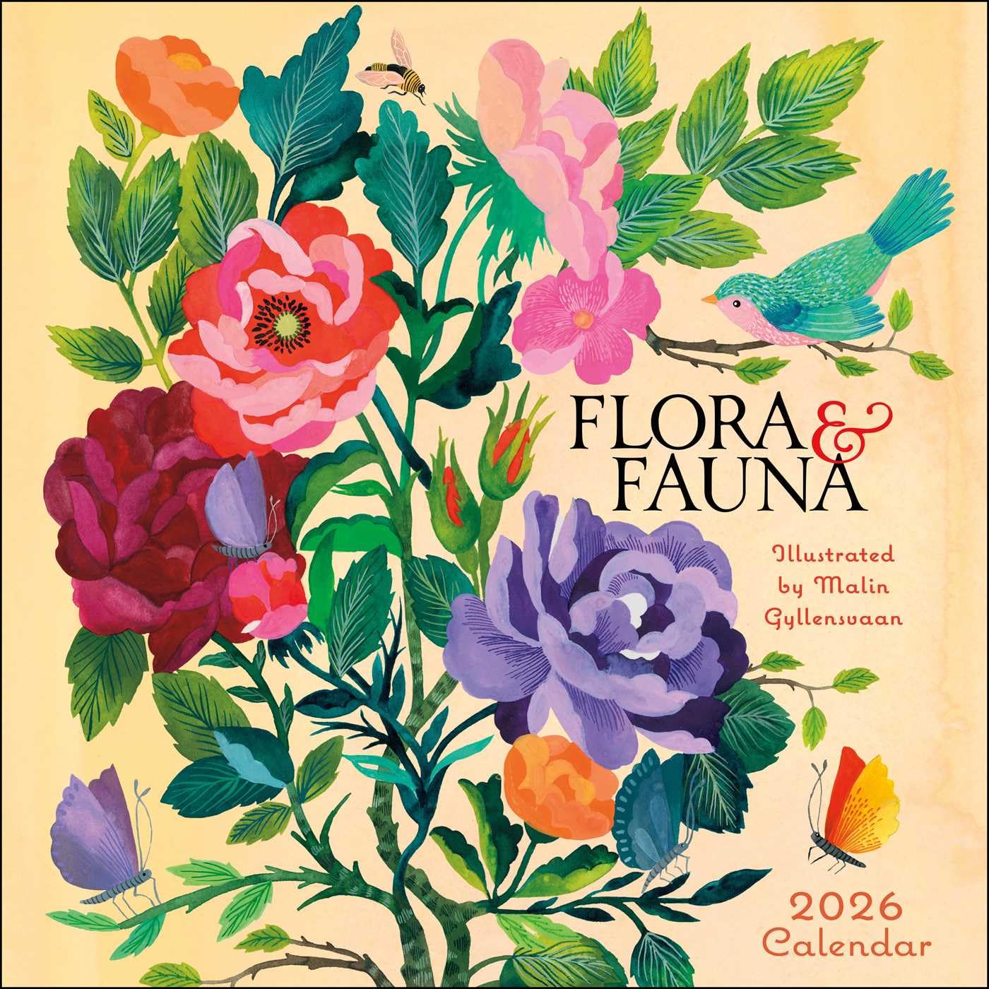 2026 Flora & Fauna - Square Wall Calendar